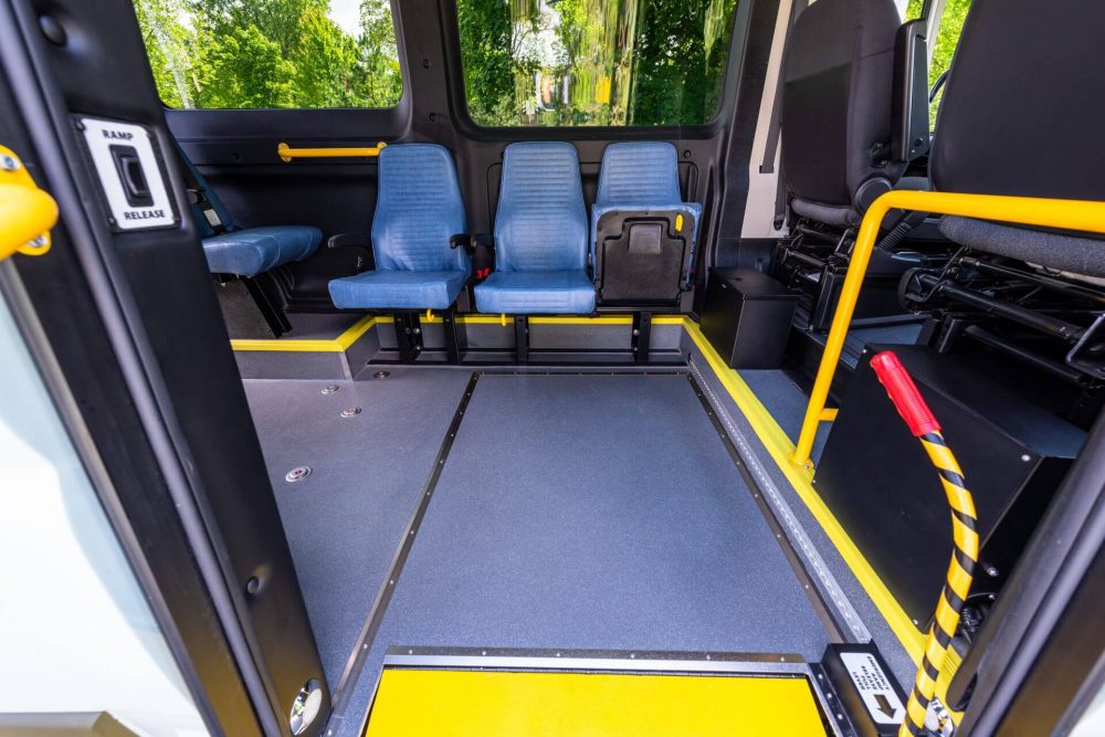 The Community Shuttle 2 (CS-2) is a Wheelchair Conversions vehicle.